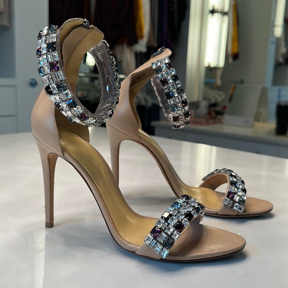 Alexandre Birman Crystal embellished heels